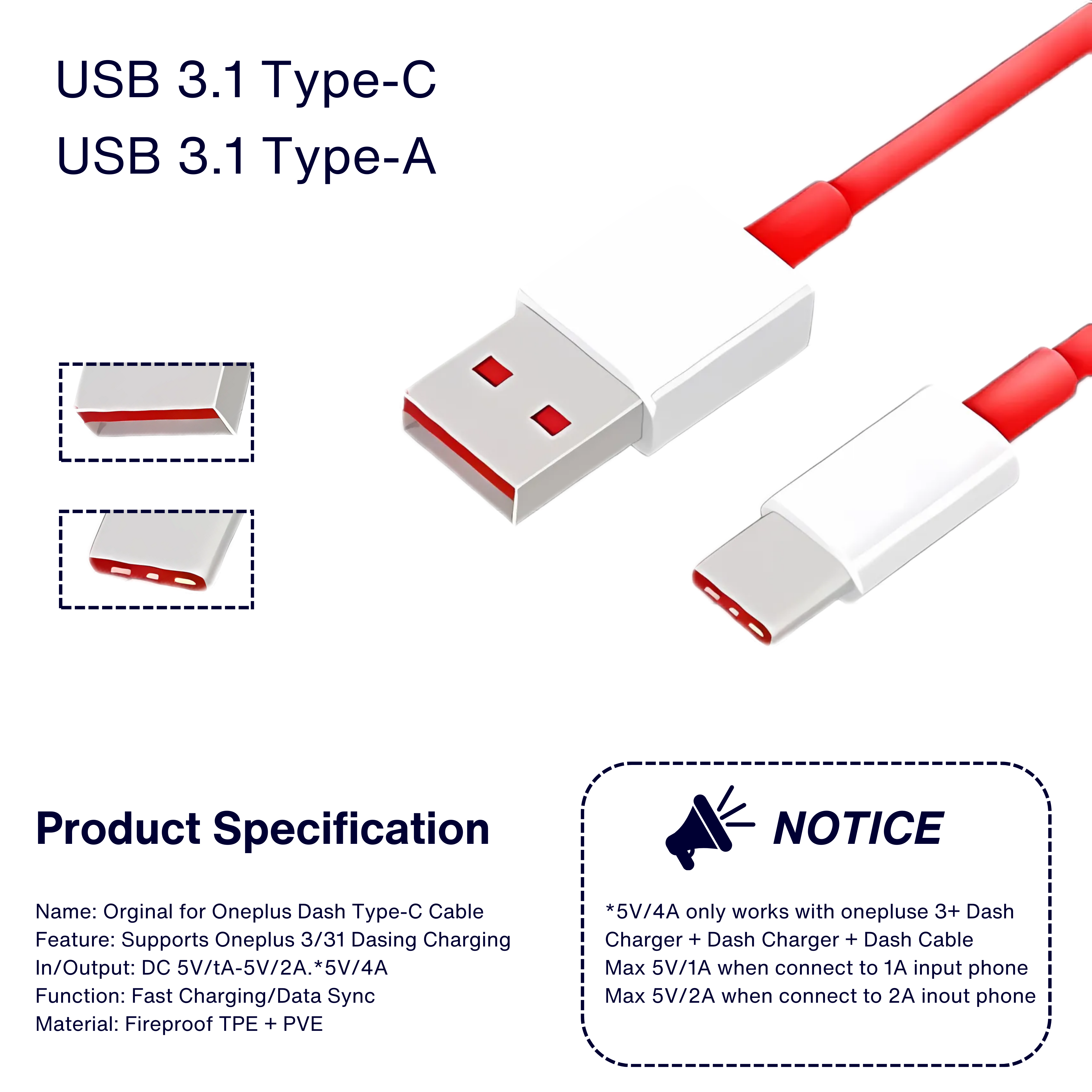 SpeedLink Type-C Data Cable – Fast Charging & High-Speed Data Transfer Cable for Devices