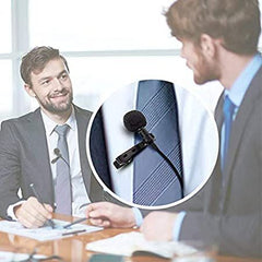 3.5mm Clip Microphone for Voice Recording